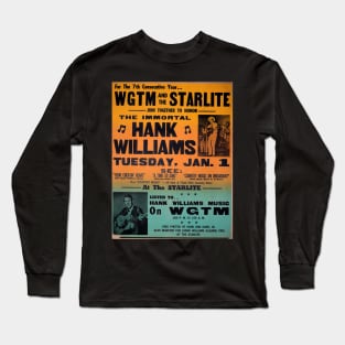 WGTM Hank Williams Day Long Sleeve T-Shirt